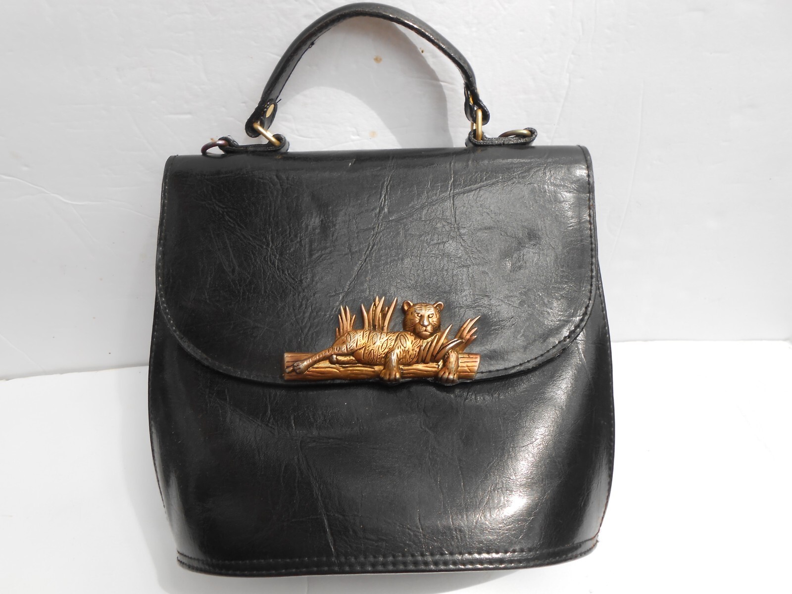 【archive】90s Gold-buckles Leather bag $_57.JPG?set_id=880000500F