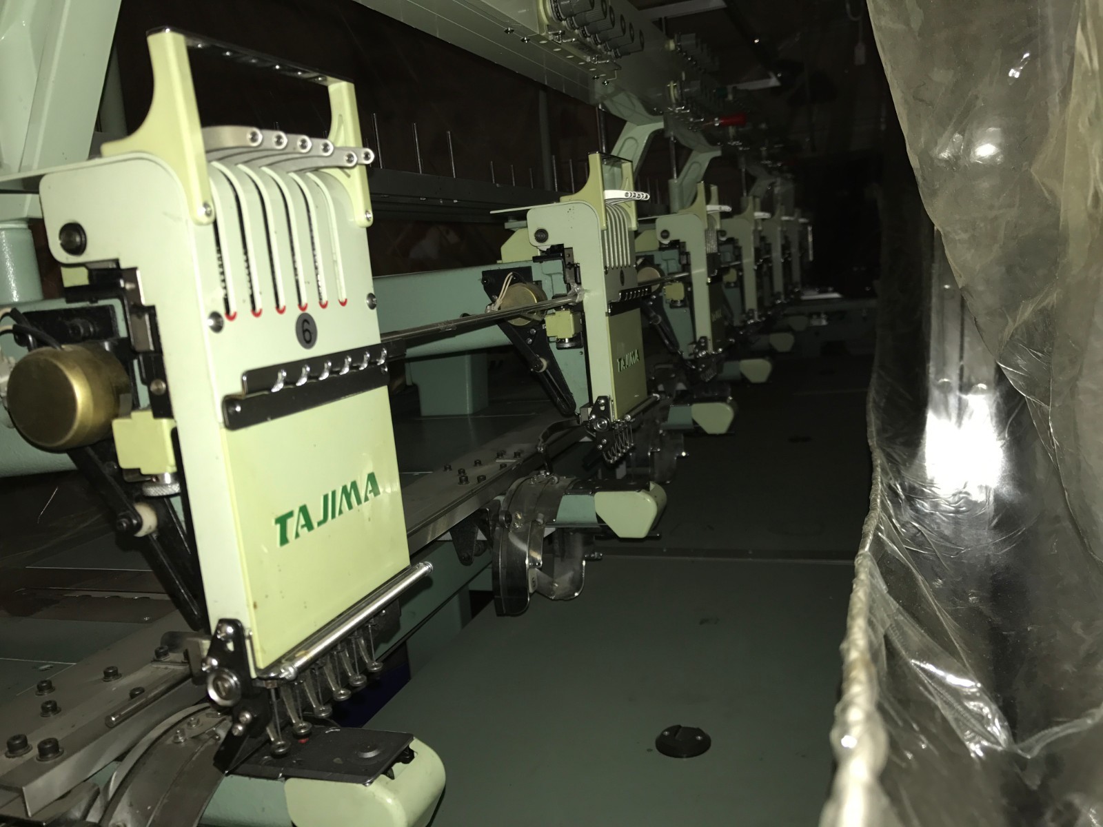 Tajima TME-HC606 Embroidery Machine  6-Position, 6-Color