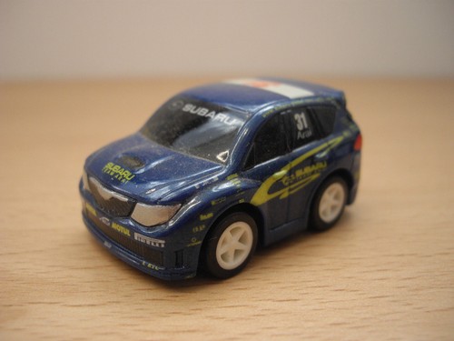 TOMICA Rally Car Collection JAPAN SUBARU IMPREZA WRX STI #61 TOMY