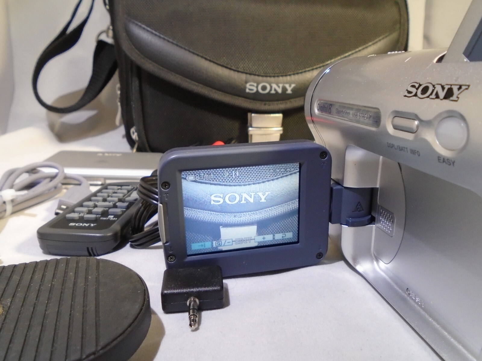 Sony DCR-TRV460 Digital8 Digital 8 HI8 8mm Camcorder VCR Player Video Transfer