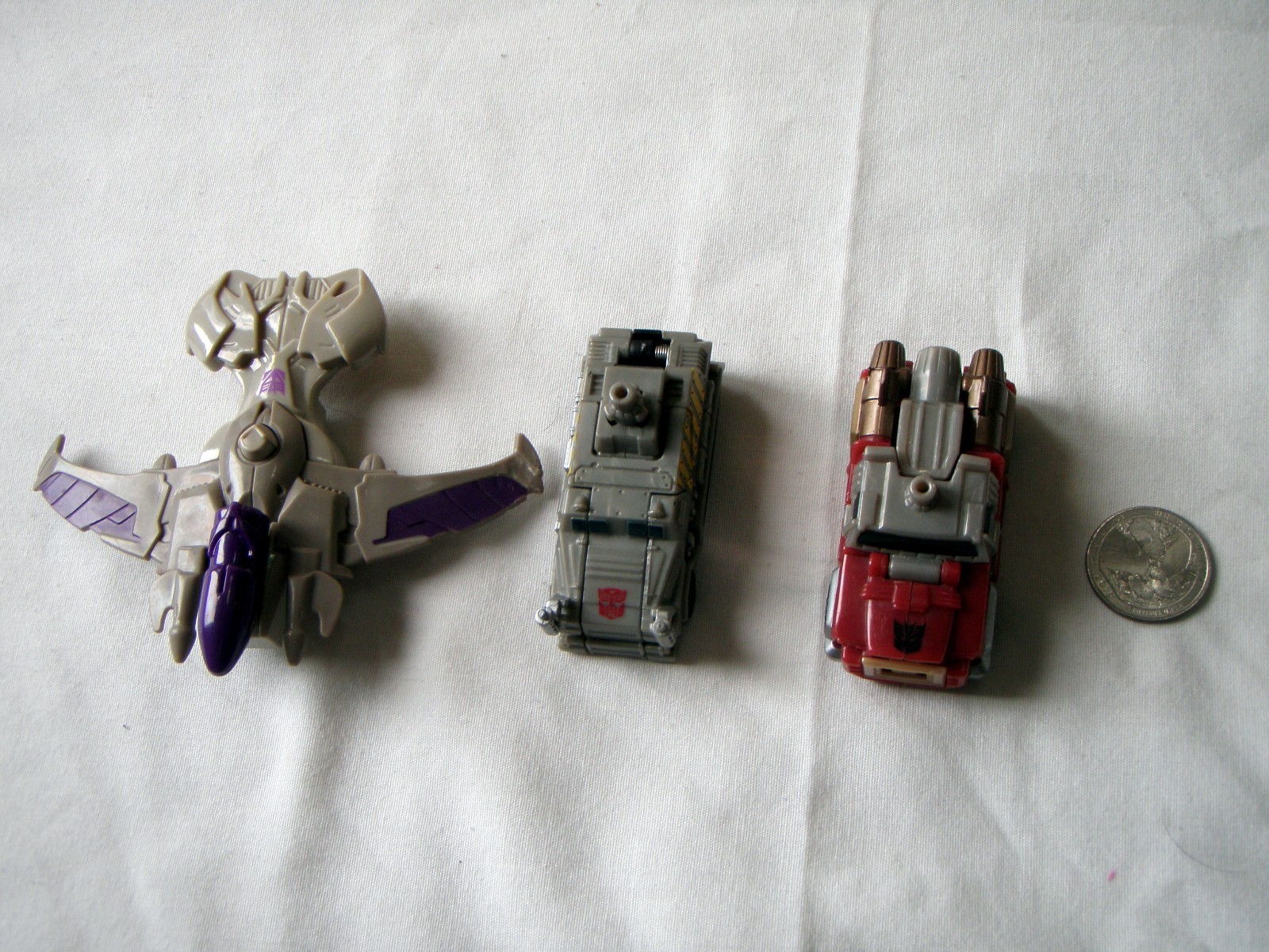 Assorted McDonald's Transformer Robot Toys
