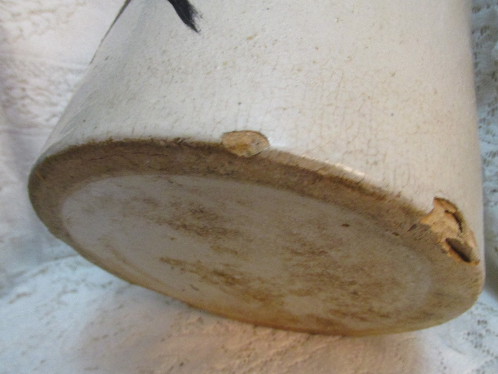 Antique Vintage Stoneware Crock Whiskey Jug