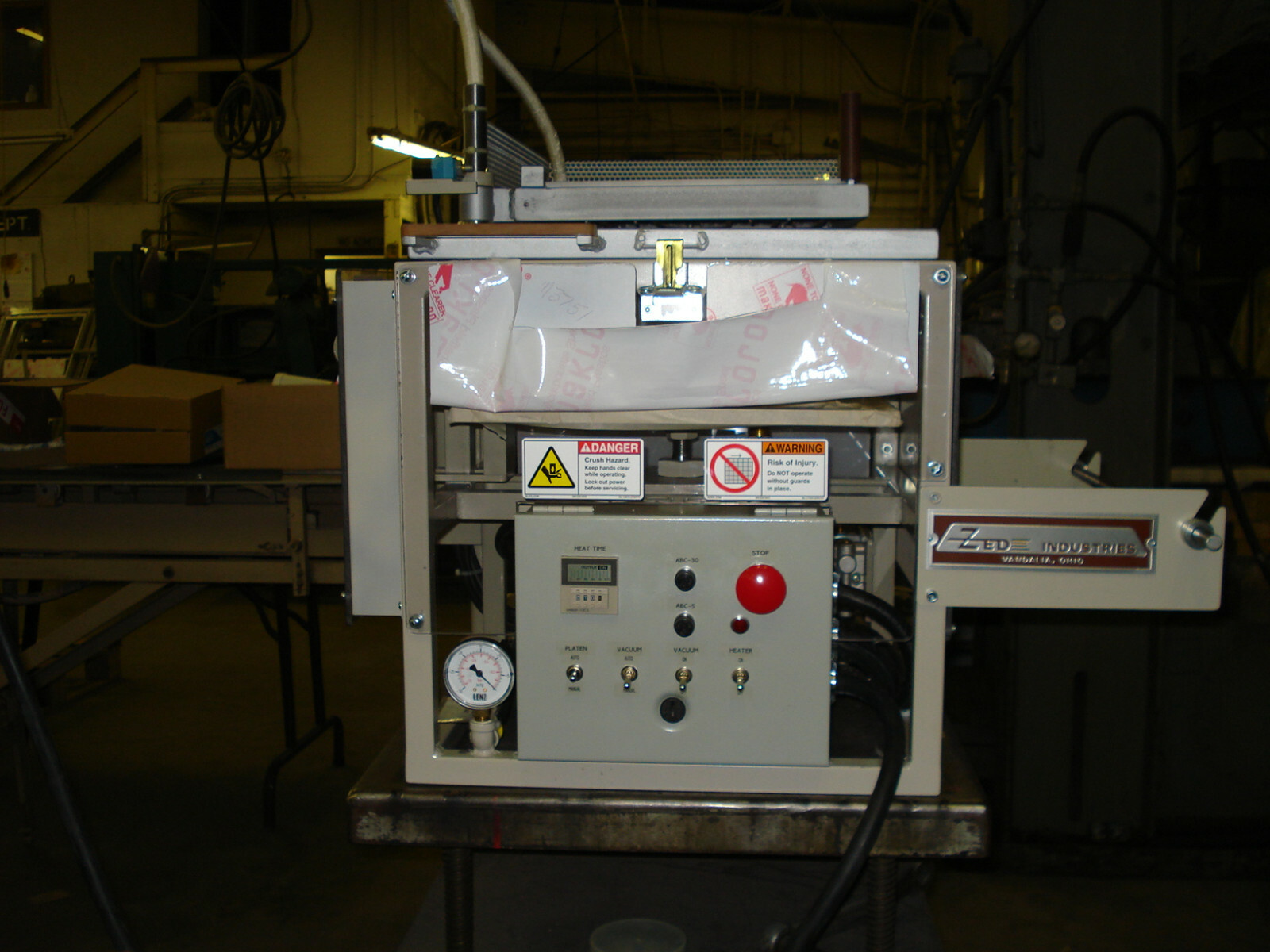 Zed table top 110v vacuum thermoformer NO comp air req'd USA 1 yr. warr can ship