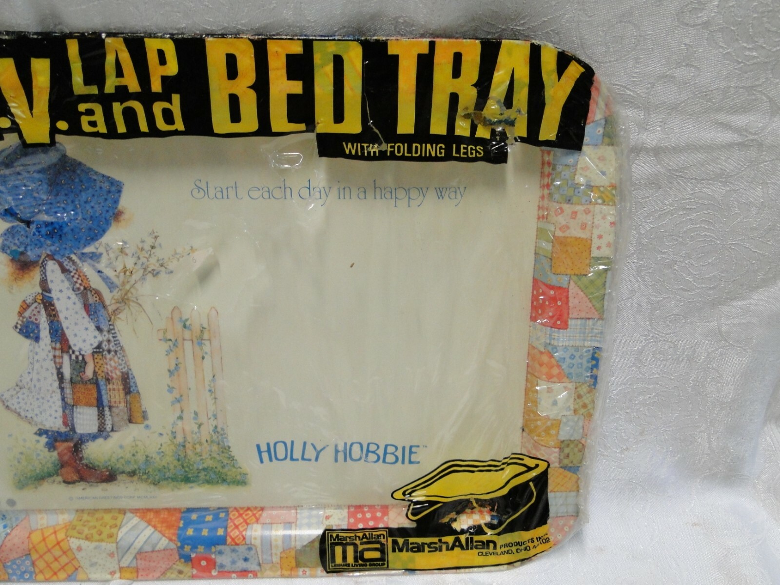 Holly Hobbie Bed Tray - Brand New- Sealed in Original Wrapper