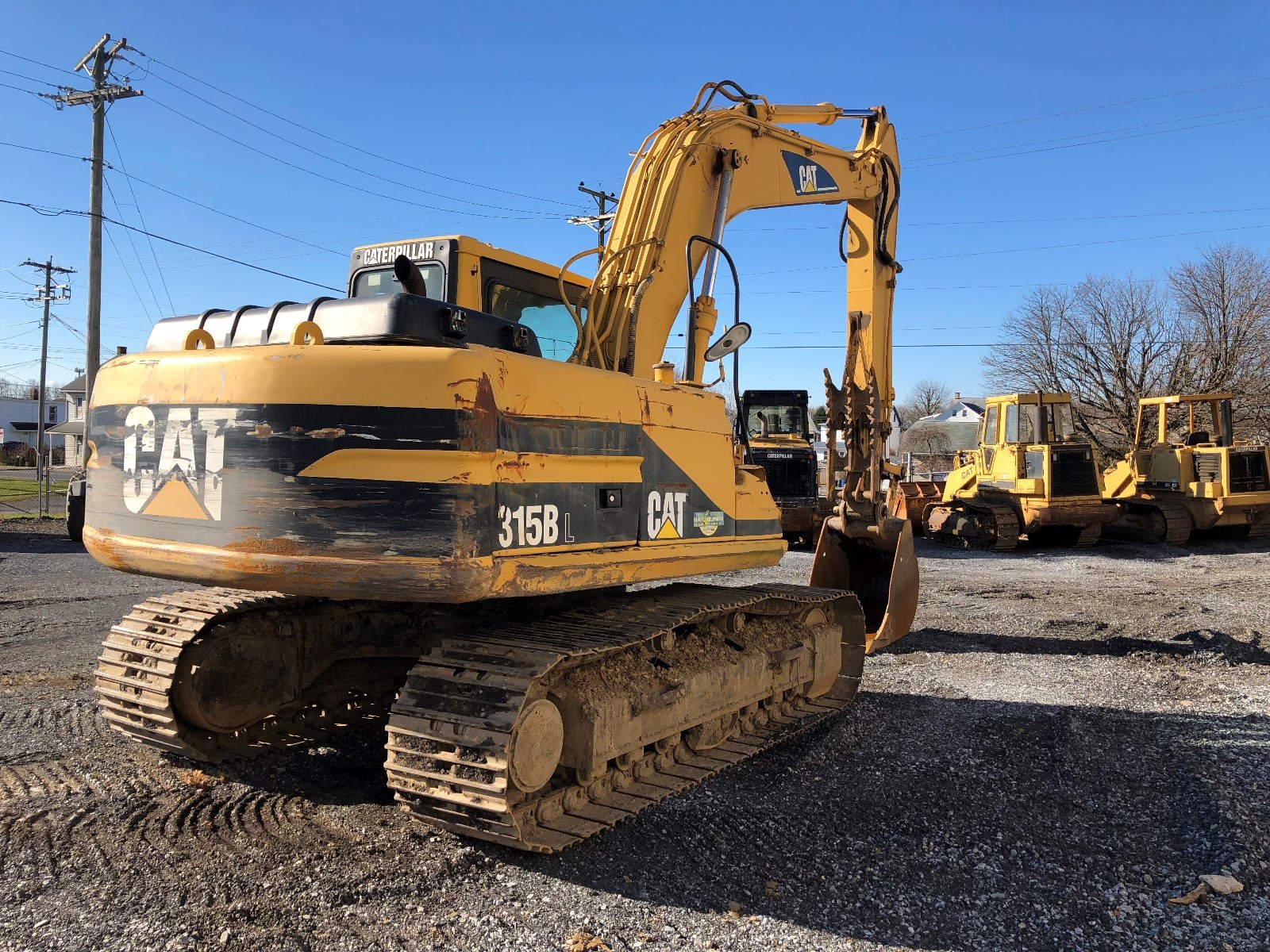 1998 CAT 315BL 7431 HRS 36,000LB