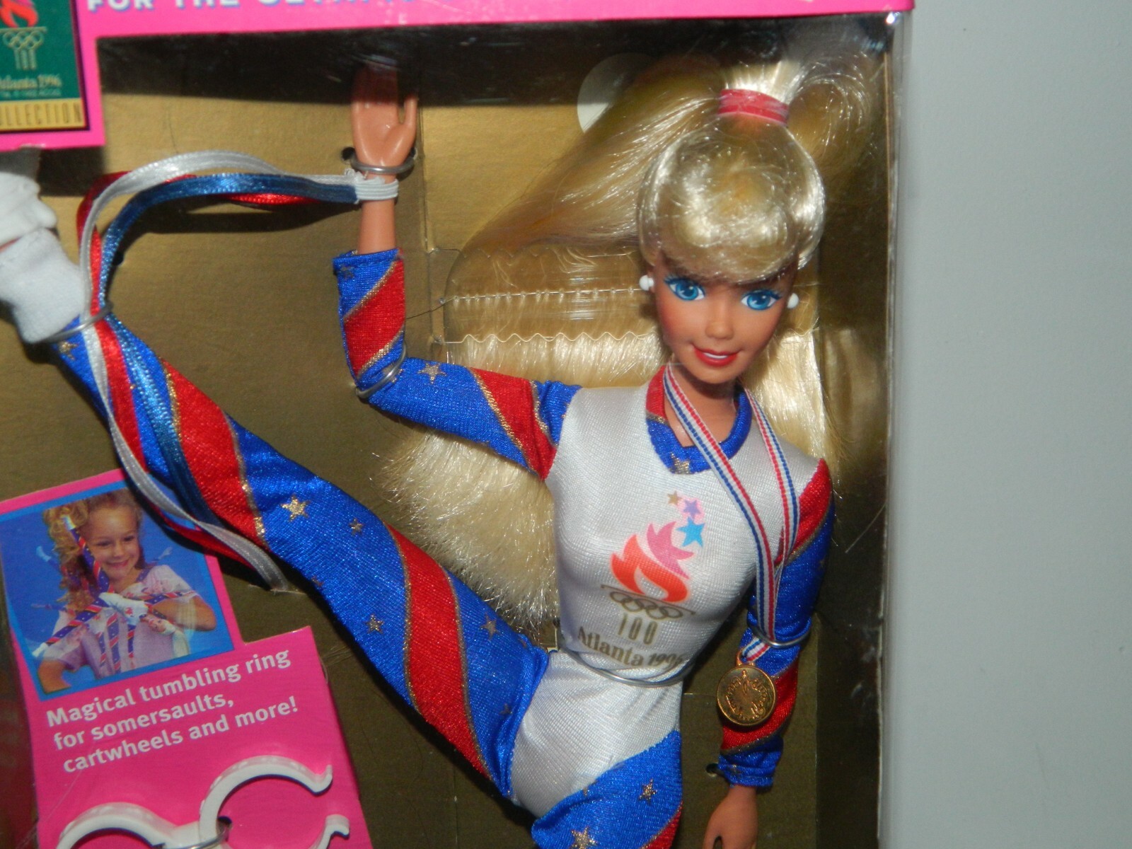 Barbie アトランタオリンピック 1996 Mattel Atlanta Olympic Gymnast Blonde Barbie Doll NRFB