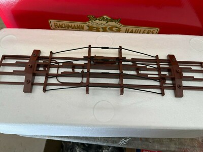 BACHMANN G-SCALE BROWN STANDARD FREIGHT CAR TRUSS ROD UNDERFRAME ASSEMBLY 