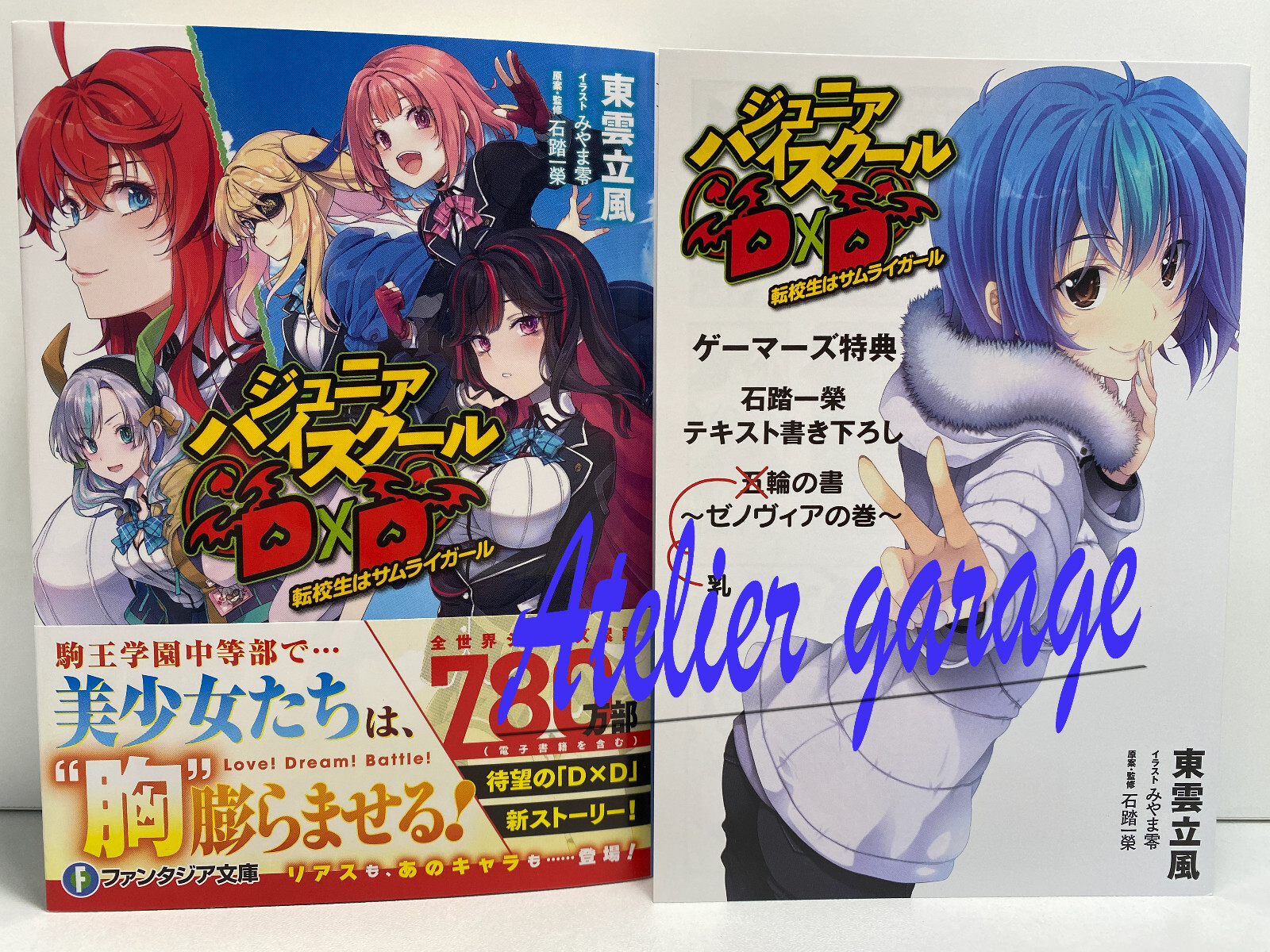 New Junior High School DxD Vol.1 + Extra leaflet Xeno Set