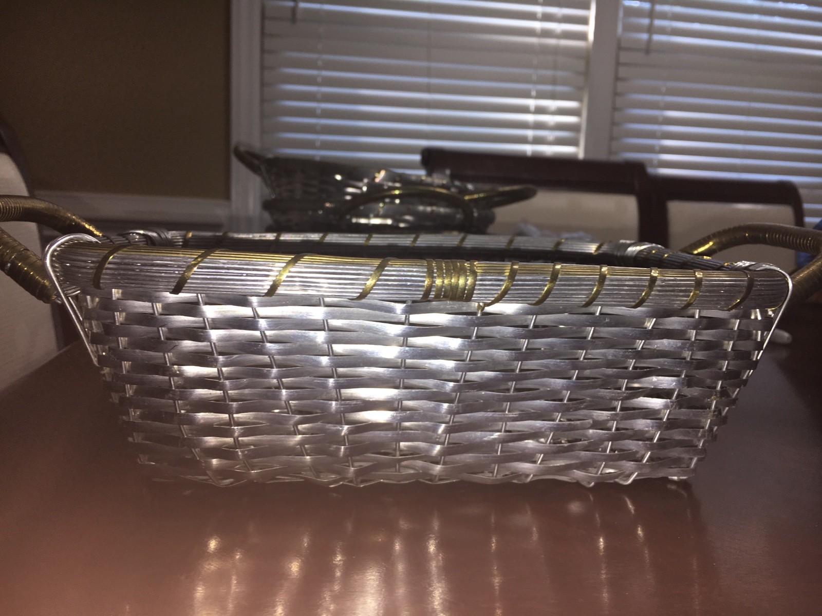 Set of 4 Metal baskets for Kitchen
