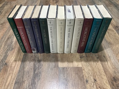 The Complete History Of Middle Earth 1-12   1st/1st ( Lord Of The Rings Hobbit )