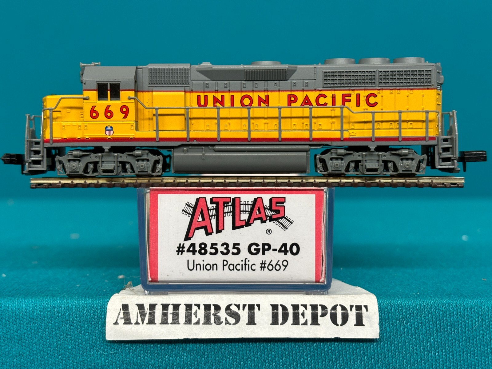 48535 Atlas N Scale GP-40 Union Pacific New UP #669 | eBay