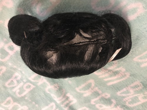 PiA WiG BLaCk 14/15 ~ REBORN DOLL SUPPLIES