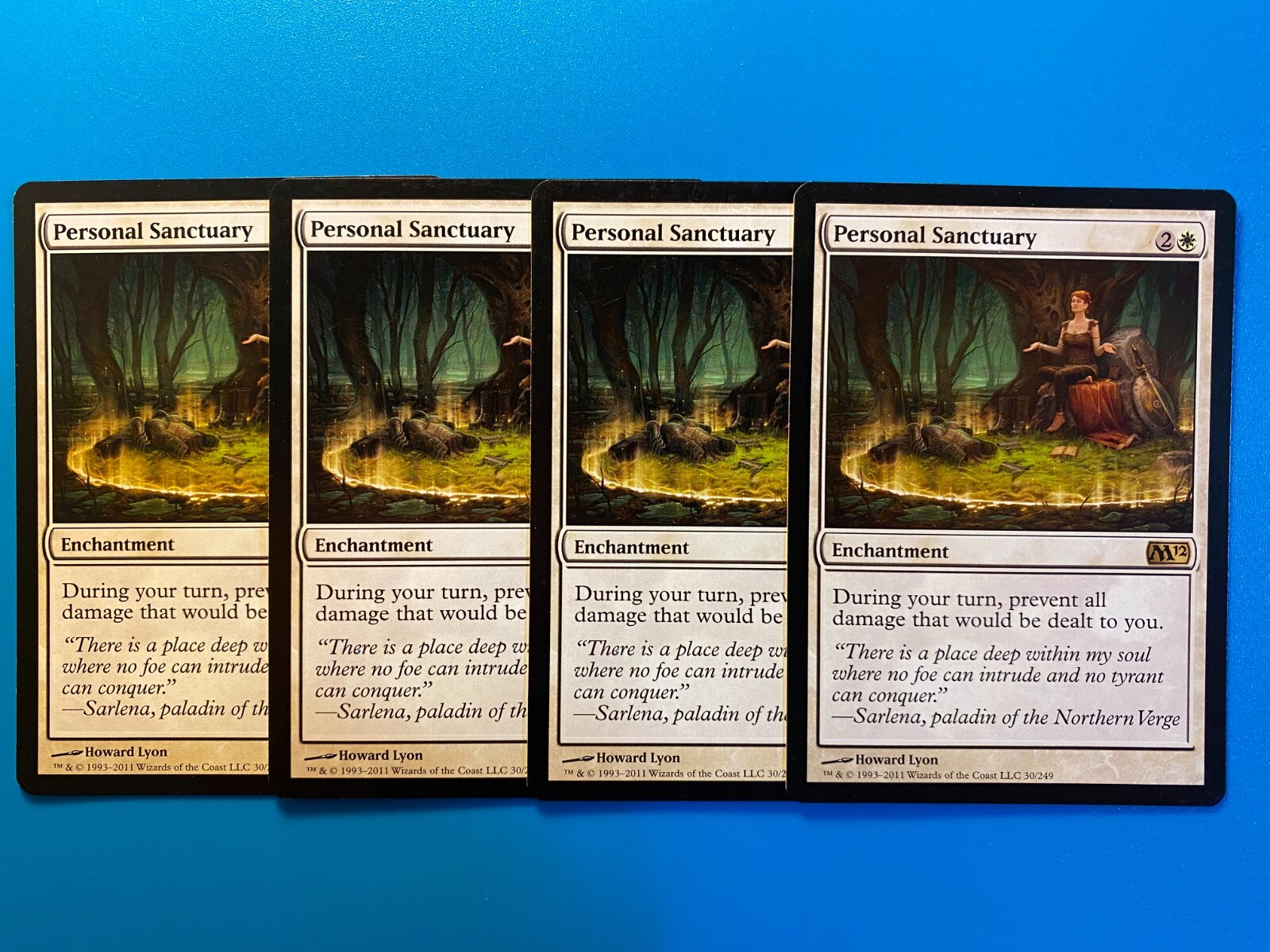 Personal Sanctuary 1x FOIL MTG M12 Magic 2012 Core Set Rare MINT white Personal Sanctuary 1x FOIL MTG M12 Magic 2012 Core Set Rare MINT white