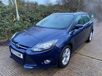 2013 Ford Focus 1.6 TDCi Zetec 5dr Blue 71k Miles Years MOT Warranty £20 Road Ta