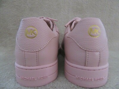 MICHAEL KORS MICHAEL KORS KEATING SCHNÜRER RAUCHIG ROSE LEDER SNEAKER SCHUHE US 8 STECKER EU