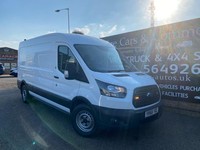 2018 68 FORD TRANSIT 350 2.0 TDCI 130 LWB PANEL VAN COMPRESSOR WORKSHOP 144K FSH