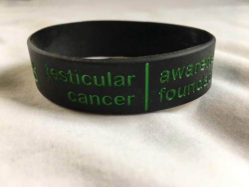 Silicone Rubber Bracelet Testicular Cancer  Awareness Foundation Warped Tour ‘14