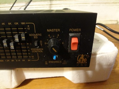 Bogen GS-250 GS250 Gold Seal Series for parts or repair