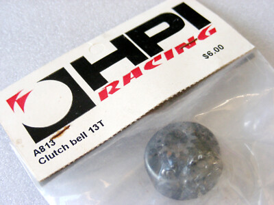 Vintage HPI Super Mini Nitro RS4 RTR Racer 1-2 Rush 13T Single Speed Clutchbell