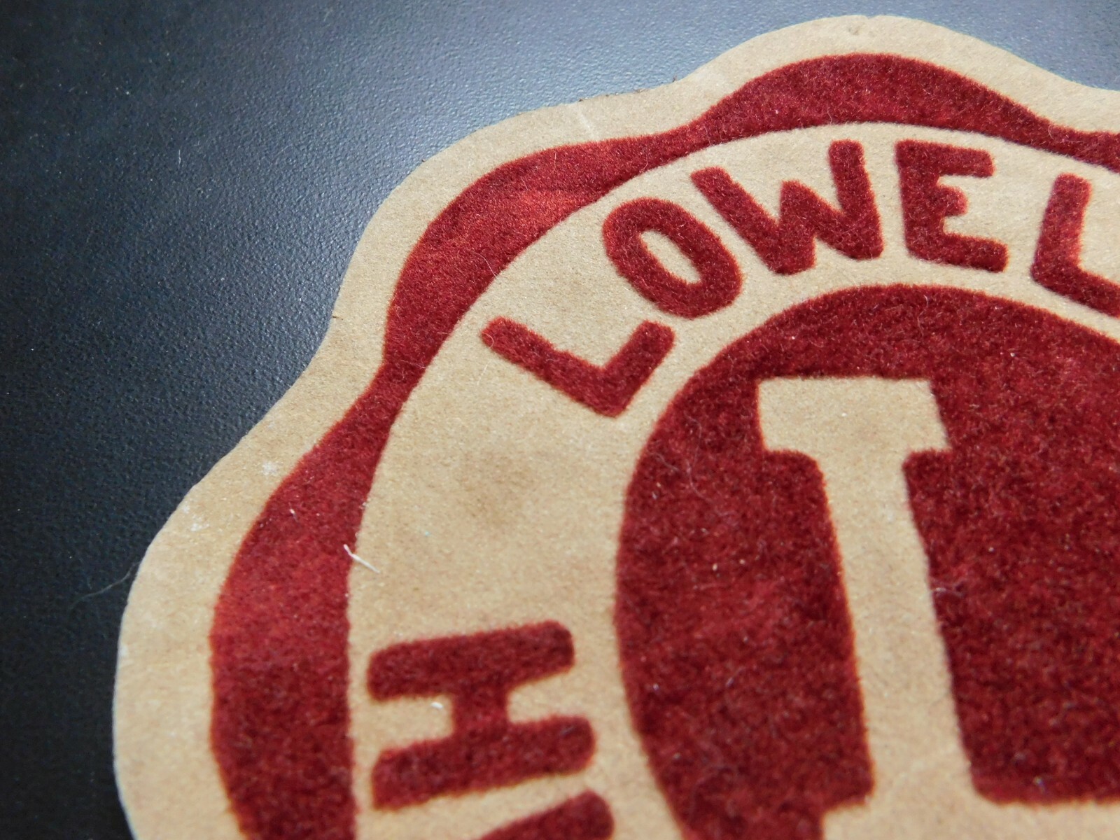 Lowell High School Vintage Jacket Patch