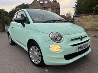 2016 Fiat 500 1.2 Pop Euro 6 (s/s) 3dr HATCHBACK Petrol Manual