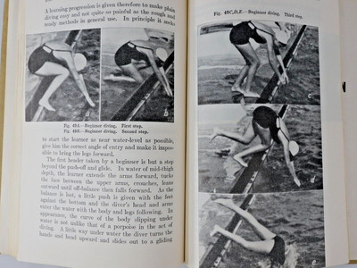 Swimming and Diving Red Cross Handbook with Artificial Respiration Manual 1962