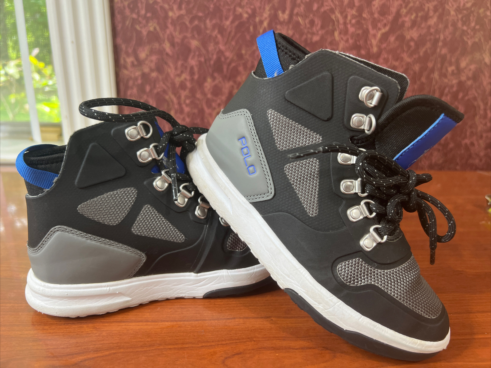 Polo Ralph Lauren boys lace up shoes 