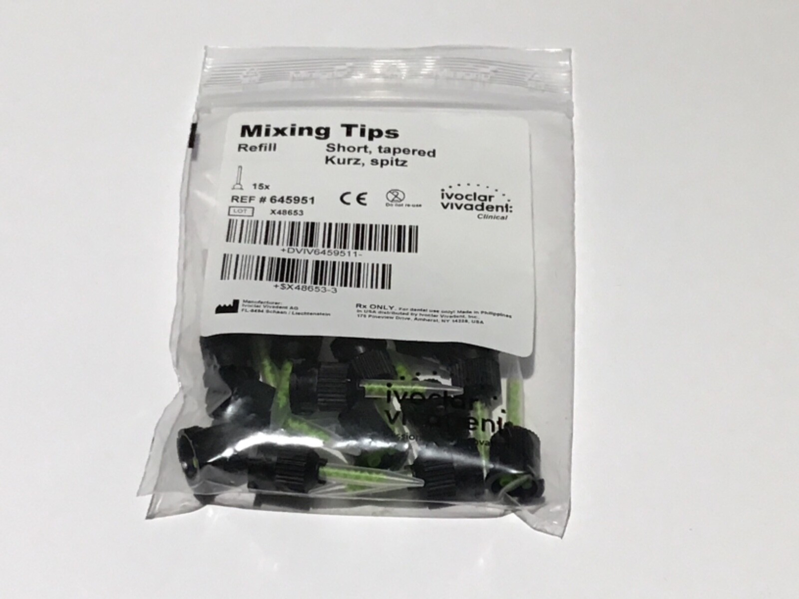 Mixing Tips Mischkanülen Ivoclar kurz neu OVP