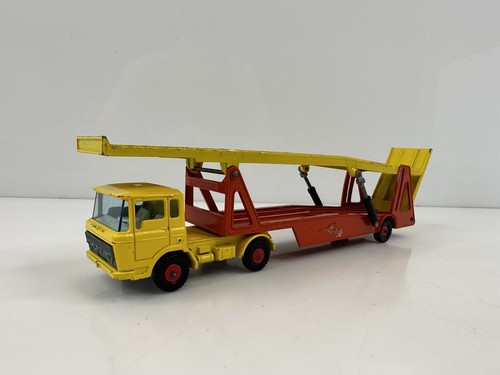 Rare Vintage Lesley Matchbox King Size DAF Car Transporter