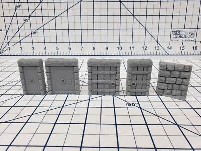 Dungeon Stone - Free Standing Door Set - Fat Dragon Games - DND - Pathfinder - R