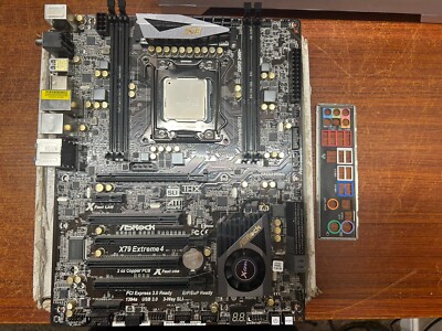 ASRock X79 Extreme4 + i7-3930K: LGA2011 X79 DDR3 ATX + IO Shield