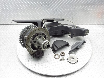 2008 08-12 Triumph 1050 Speed Triple Rear Swingarm Brake Rotor Sprocket Axle OEM