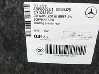 Mercedes S205 W205 14-18 Kombi Kofferraummatte Kofferraum Einlegeboden Mercedes S205 W205 14-18 16.04.2015... Vorschau 6