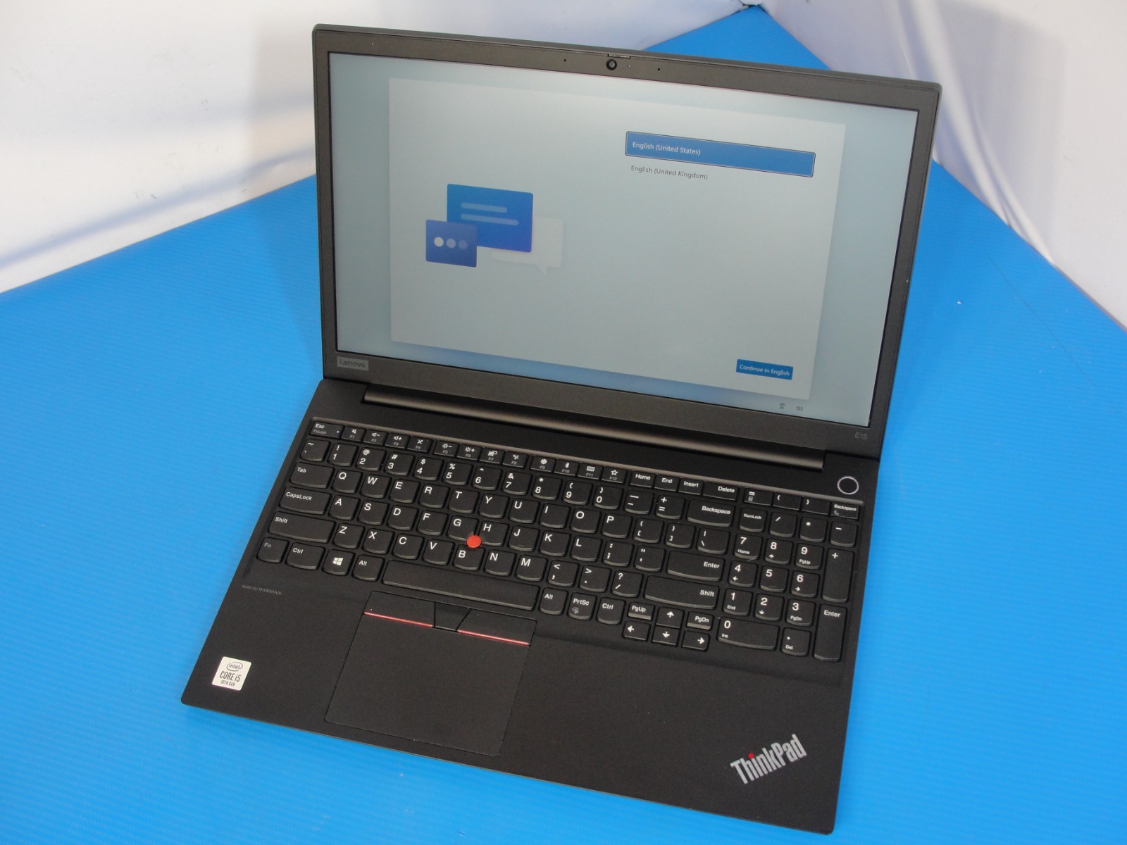 Lenovo ThinkPad E15 Gen 1 15" FHD i5-10210U 1.60GHz 8GB 256GB SSD Good Batteries - Thumbnail 3