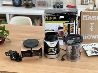 Ninja Kitchen System 40oz Juicer Pulse Blender BL201 Mixer Food Processor Set