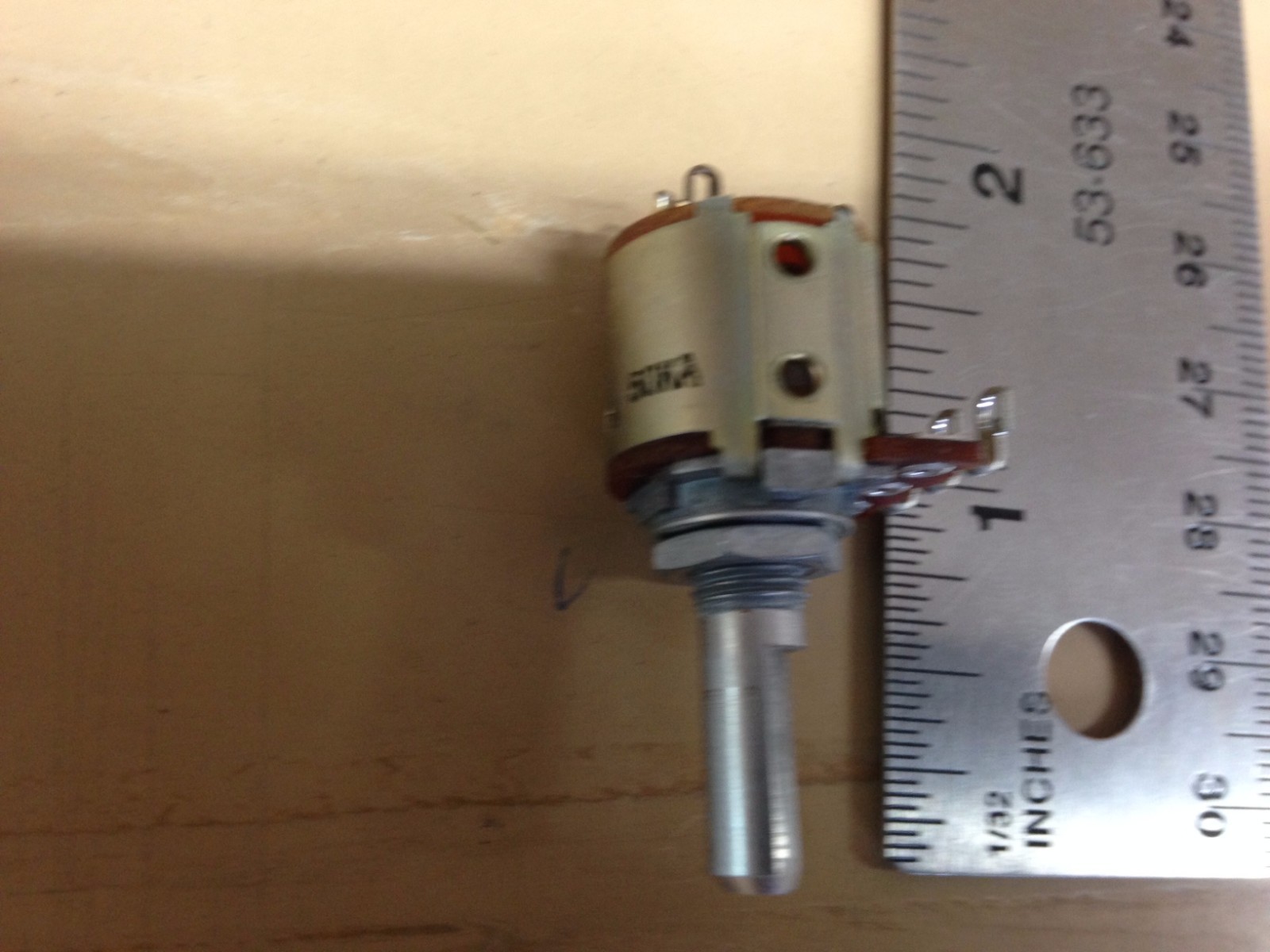 Potentiometer for Uniden PC66 and PC68 serie, volume On / Off, 50KA