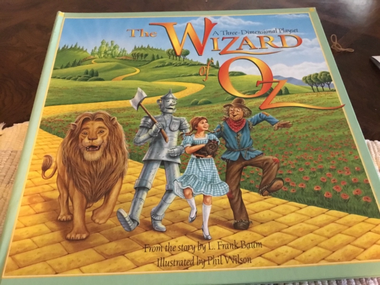 The Wizard of Oz by F. Baum THREE Dimensional Playset,Story