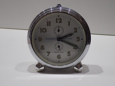 OROLOGIO DA TAVOLO SVEGLIA VINTAGE D'EPOCA ANTICO BAYARD STENTOR (S17)