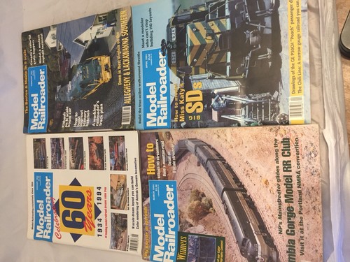 Model Railroader Back Issue Magazines 1994 Complete Year