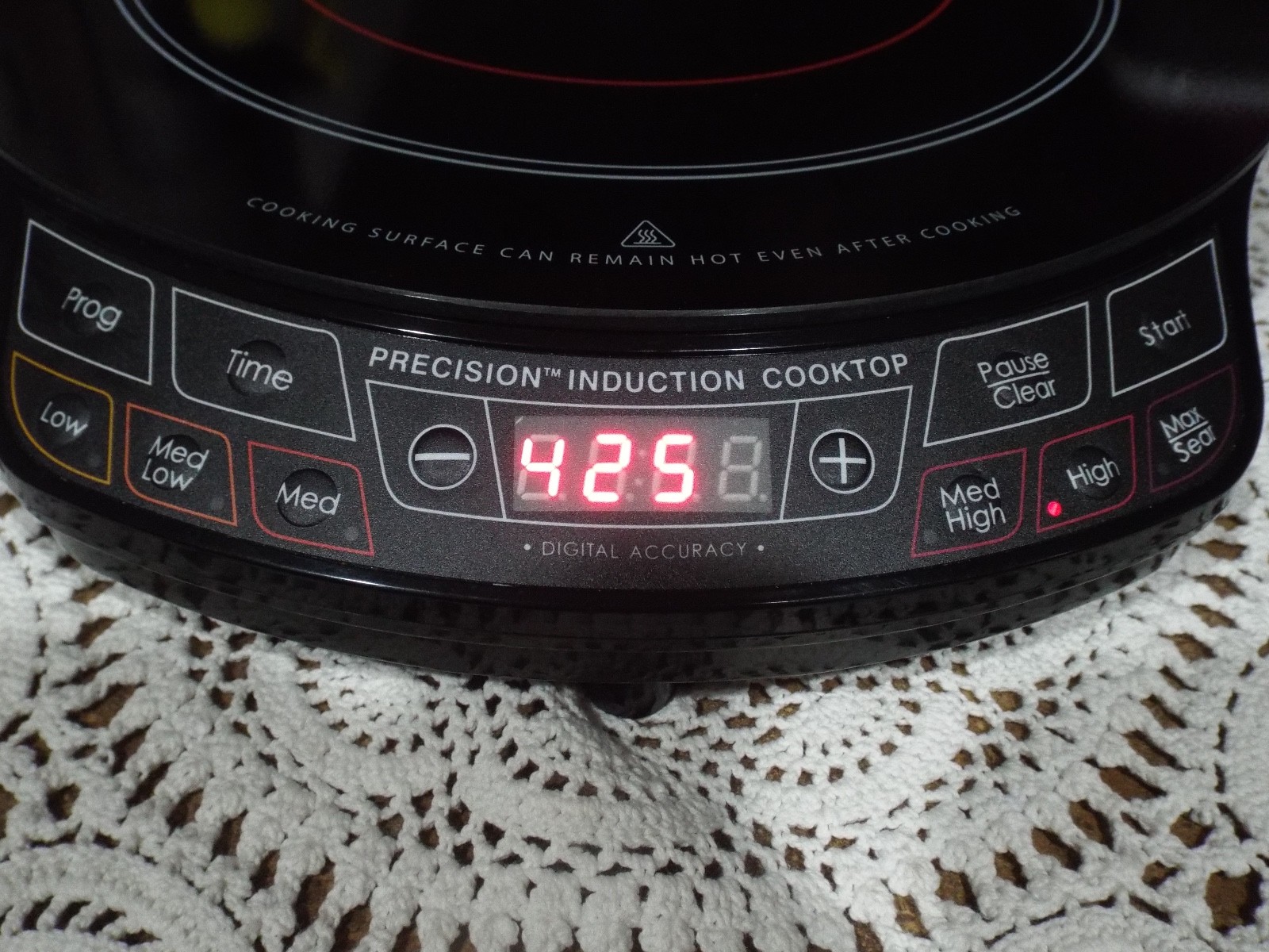 NuWave Precision Induction PRO Cooktop PIC Digital POWER 1800 Watts