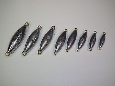 Saltwater Trolling Sinker mold 1/2,3/4,1,1.5,2,2.5,3,5oz CNC Aluminum Trol