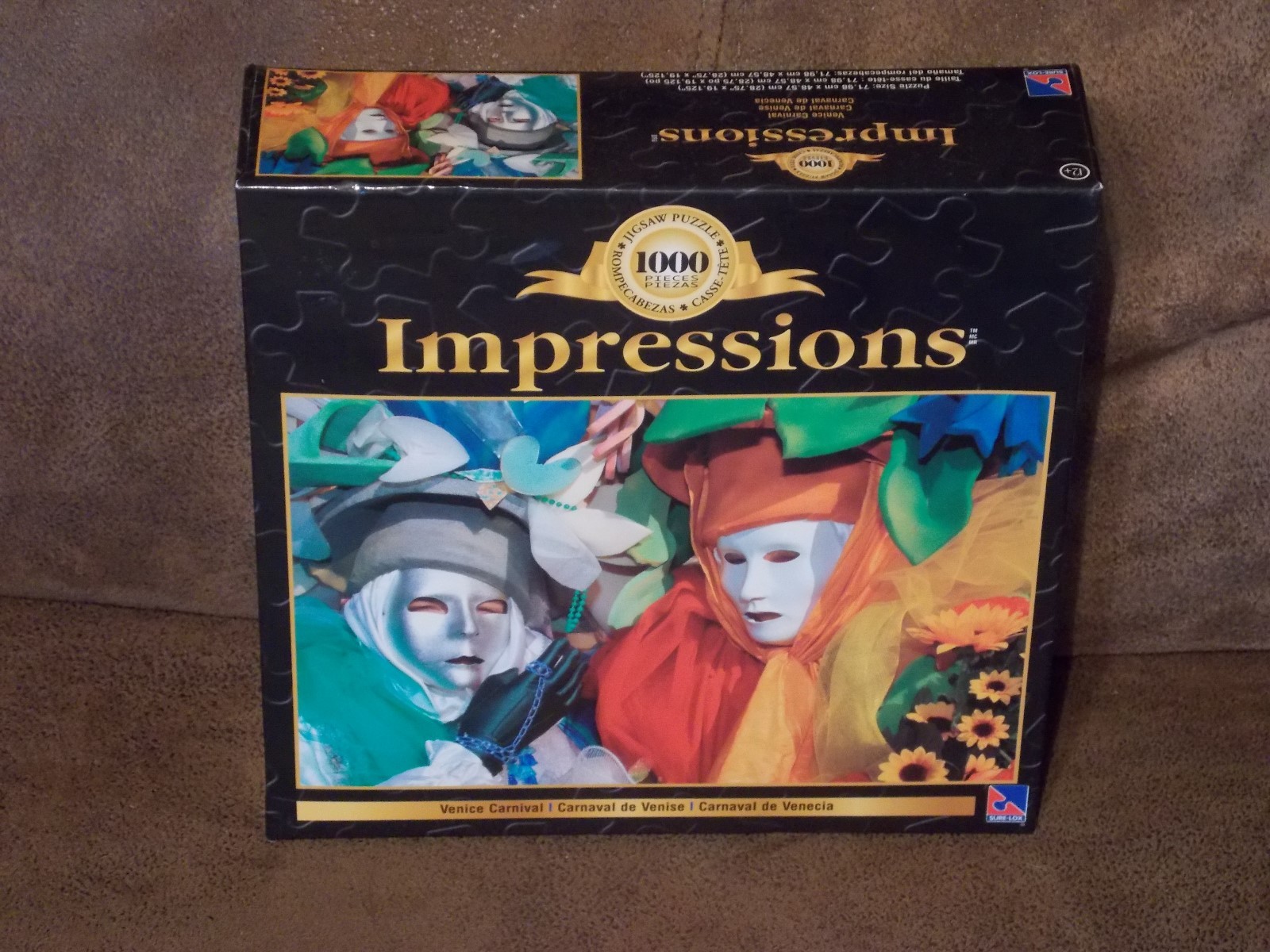 Impressions 1000 Piece Jigsaw Puzzle Venice Carnival Jig Saw Puzzle Sealed Box