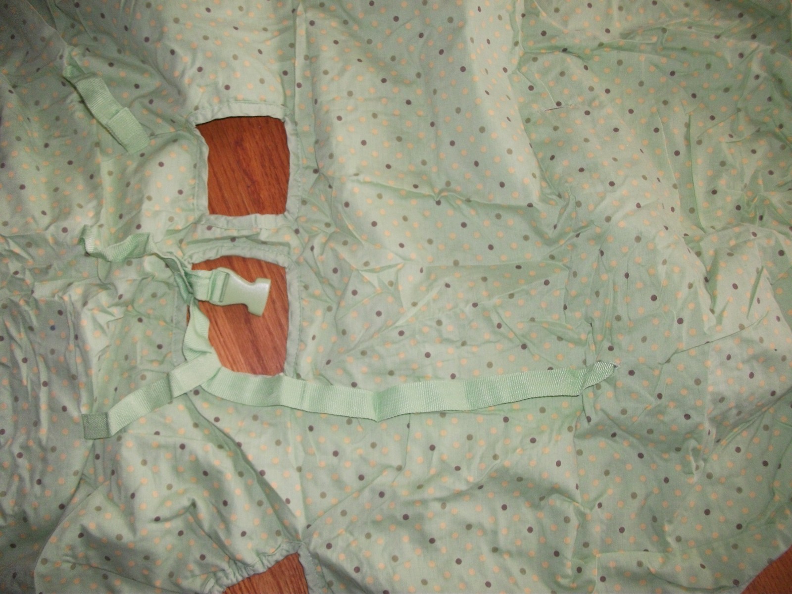 CHILDS SHOPPING CART COVER & STUFFED DOG PRICE REDUCED