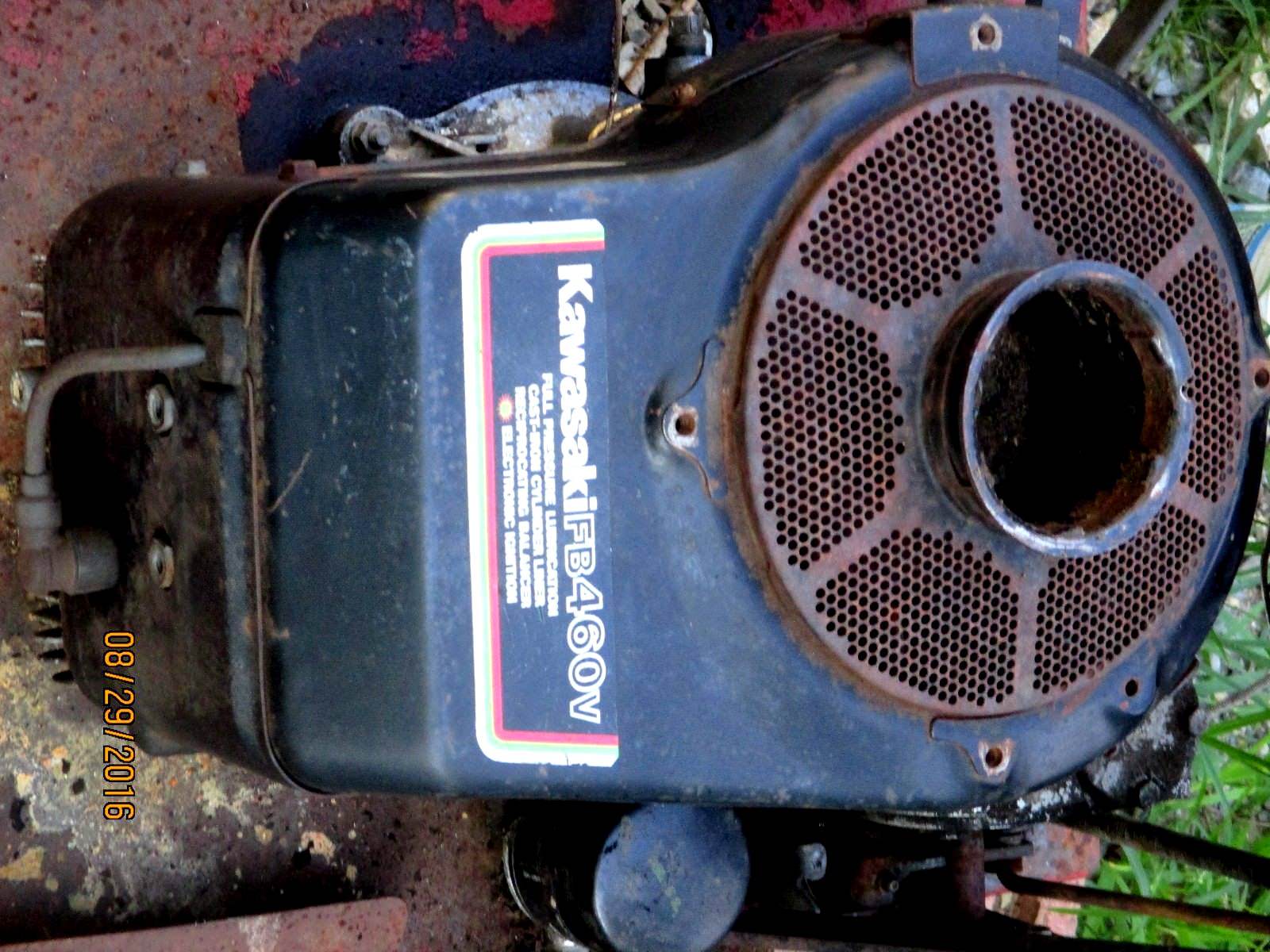 kawasaki FB46OV, 14 hp motor snapper commercial walk behind