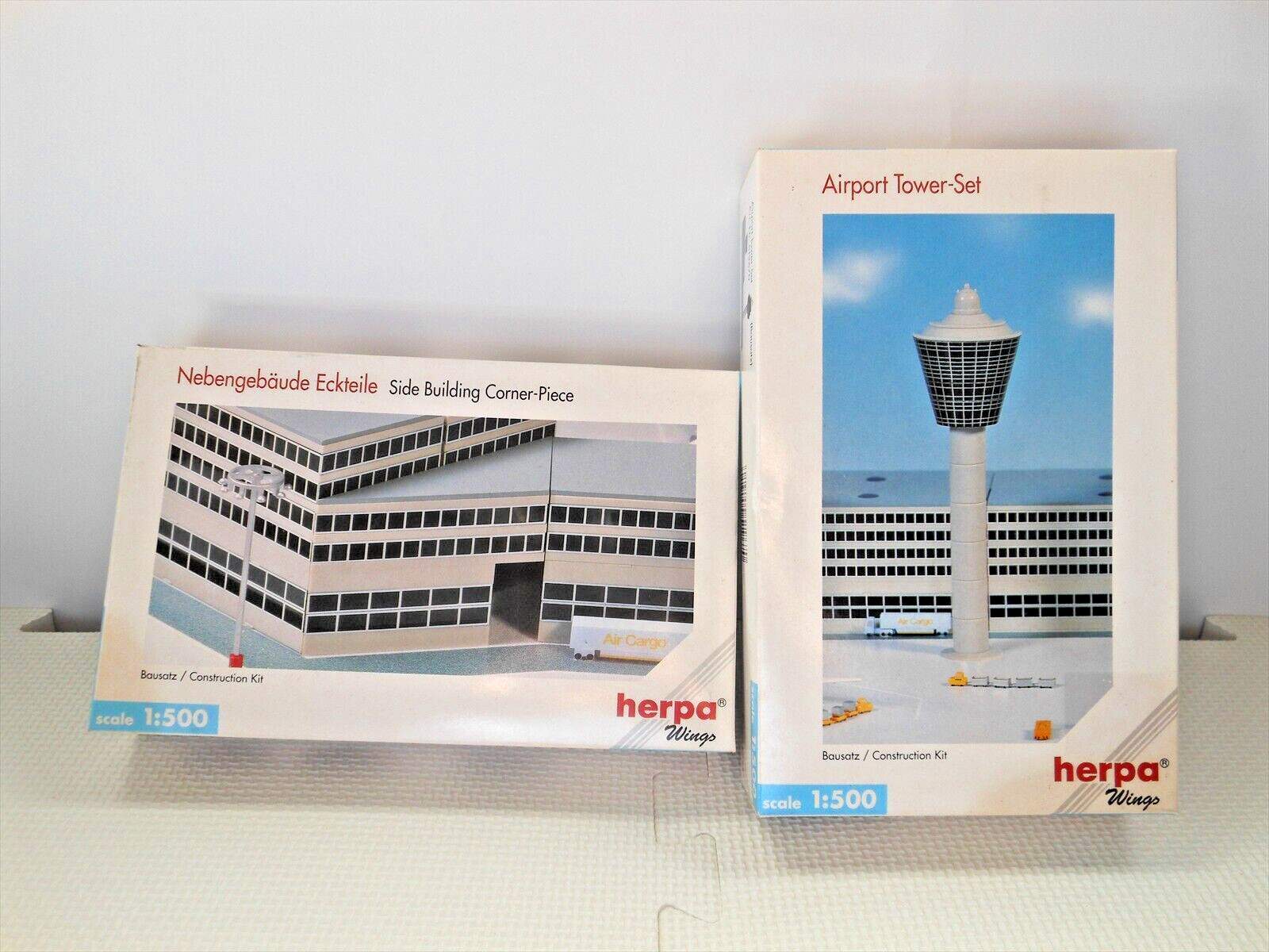 Herpa Wings Airport Accessories Tower Side Building 1:500