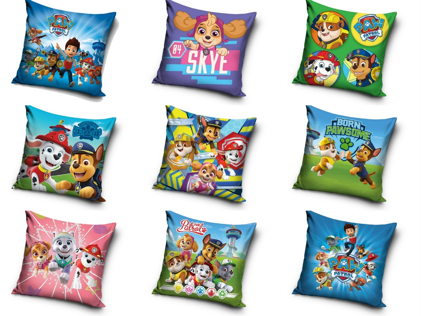 PAW PATROL KISSEN FÜLLUNG   DEKOKISSEN  KUSCHELKISSEN KINDER  40x40 FÜLLUNG