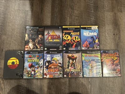 Nintendo Gamecube Games Lot of 10 Used Zelda Resident Evil Mario Metroid READ