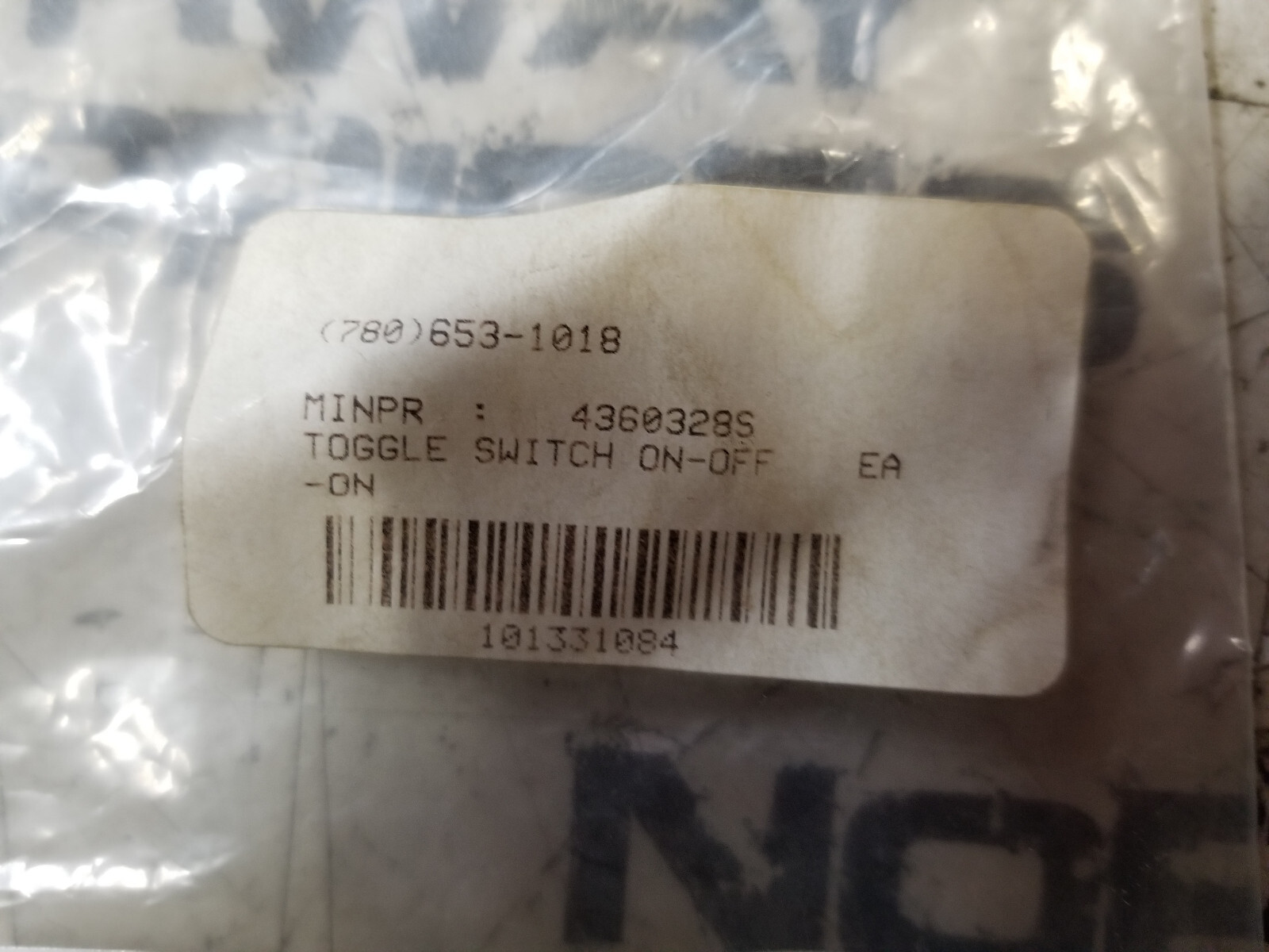 JLG Toggel Switch 43603285 - Picture 4 of 6