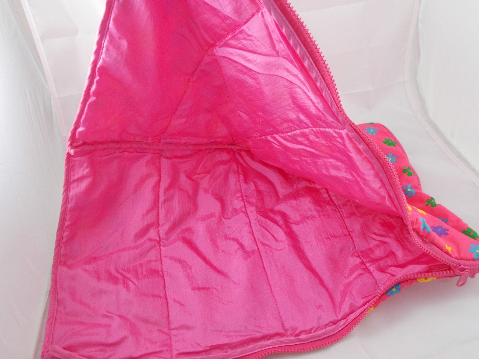 Build a Bear Workshop Sleeping Bag Pink Flower 19
