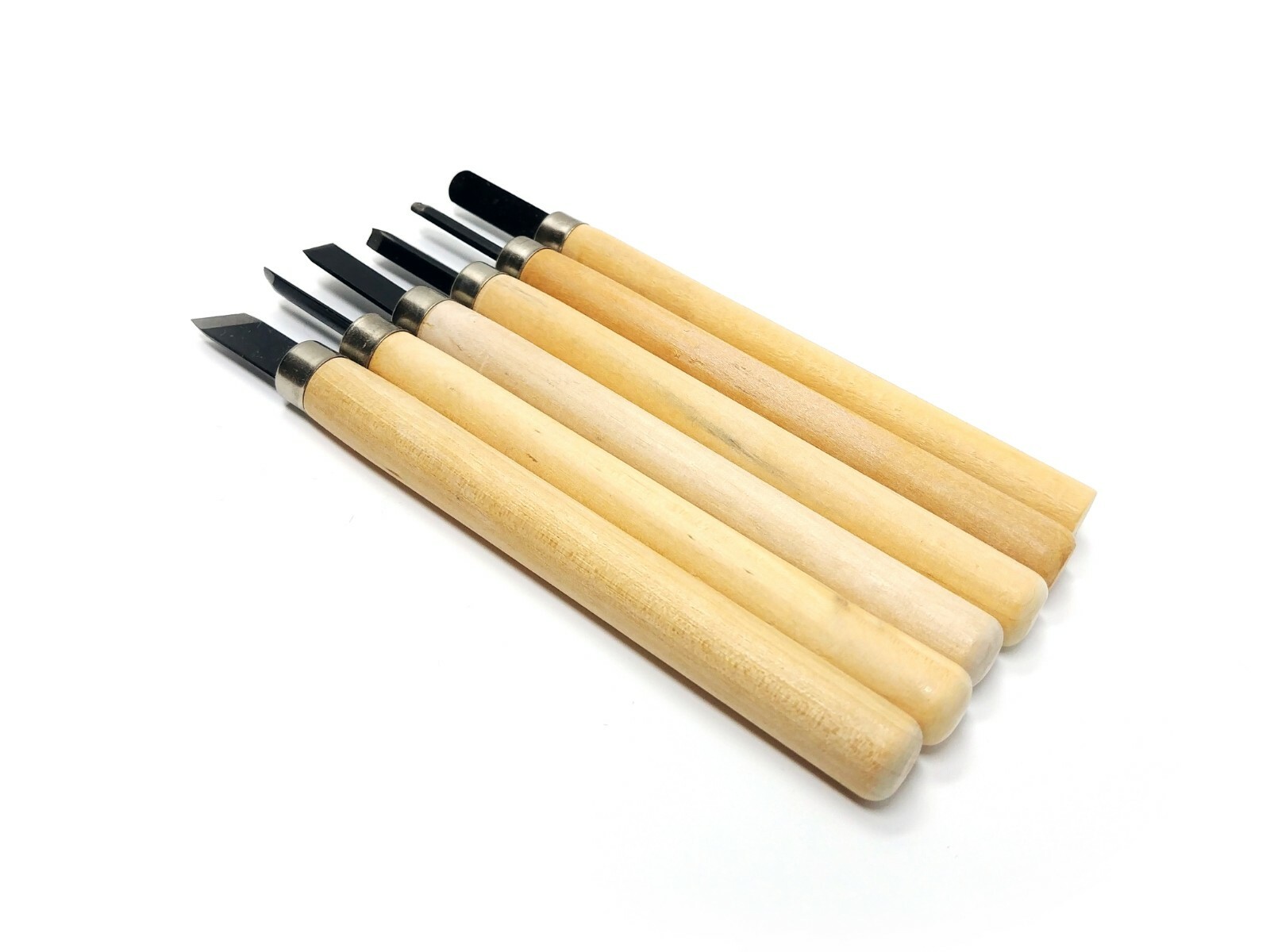 6 Piece Wood Carving Knife Set Hand Chisels Knife Soft Clay DIY Tools